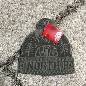 North Face Fair Isle Pom Beanie